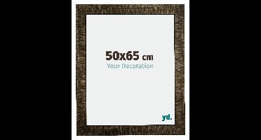 Fotolijst 50x65 cm - Champagne Geborsteld - Hout - Leeds