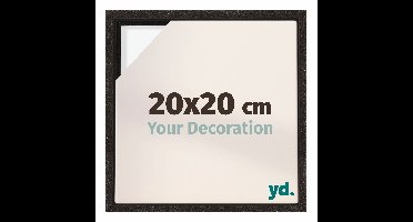 Baklijst voor Canvas 20x20 cm - Eiken Donker - MDF - Lyon