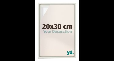Baklijst voor Canvas 20x30 cm - Wit Mat - MDF - Lyon
