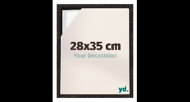 Baklijst voor Canvas 28x35 cm - Eiken Donker - MDF - Lyon