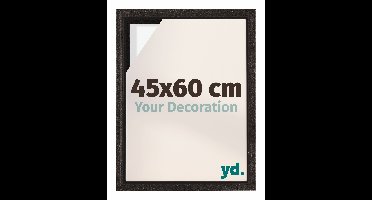 Baklijst voor Canvas 45x60 cm - Eiken Donker - MDF - Lyon