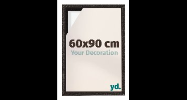 Baklijst voor Canvas 60x90 cm - Eiken Donker - MDF - Lyon