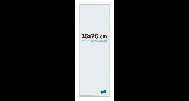 Fotolijst 25x75 cm - Zilver Mat - Aluminium - Miami