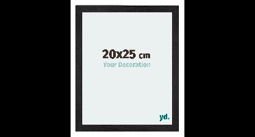 Fotolijst 20x25 cm - Zwart Houtnerf - MDF - Mura