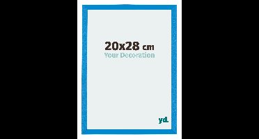 Fotolijst 20x28 cm - Helder Blauw - MDF - Mura