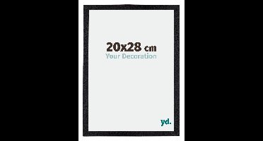 Fotolijst 20x28 cm - Zwart Mat - MDF - Mura