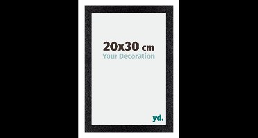Fotolijst 20x30 cm - Zwart Mat - MDF - Mura