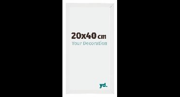 Fotolijst 20x40 cm - Wit Hoogglans - MDF - Mura