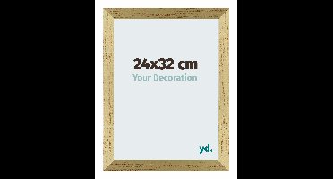 Fotolijst 24x32 cm - Goud Glans - MDF - Mura