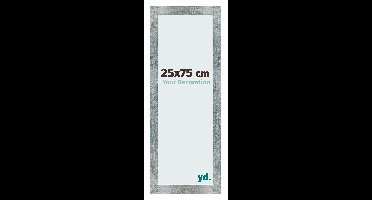 Fotolijst 25x75 cm - IJzer Geveegd - MDF - Mura