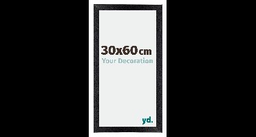 Fotolijst 30x60 cm - Zwart Mat - MDF - Mura