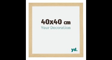 Fotolijst 40x40 cm - Ahorn Decor - MDF - Mura