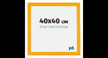 Fotolijst 40x40 cm - Geel - MDF - Mura