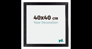 Fotolijst 40x40 cm - Zwart Mat - MDF - Mura