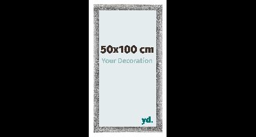 Fotolijst 50x100 cm - Grijs Geveegd - MDF - Mura