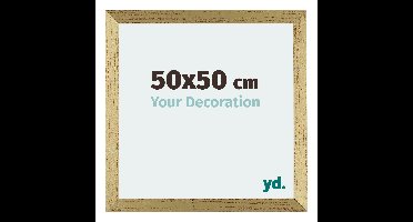 Puzzellijst 50x50 cm - Goud Glans - MDF - Mura