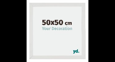 Fotolijst 50x50 cm - Wit Mat - MDF - Mura