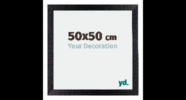 Puzzellijst 50x50 cm - Zwart Mat - MDF - Mura