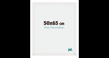 Fotolijst 50x65 cm - Wit Hoogglans - MDF - Mura
