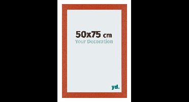 Puzzellijst 50x75 cm - Oranje - MDF - Mura