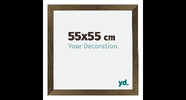 Fotolijst 55x55 cm - Brons Decor - MDF - Mura