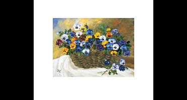 Kunstdruk Ute von der Wehl - Bunt gemischt 50x42cm