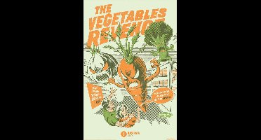 Poster Illustrata The Vegetables Revenge 61x91,5cm
