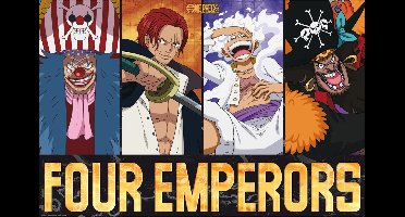 Poster One Piece - The Four Emperors 91,5x61cm