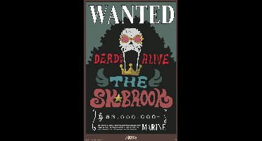 Poster One Piece - Wanted Brook 61x91,5cm
