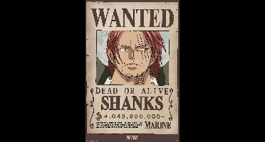 Poster One Piece - Wanted Shanks Wano 61x91,5cm