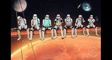 Poster Stormtrooper on Girders 91,5x61cm