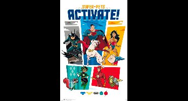 Poster DC Comic League of Superpets Activate 61x91,5cm
