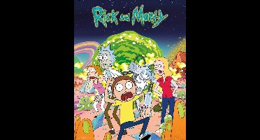 Poster Rick and Morty - Group 40x50cm