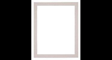 Passe-Partout Lijstmaat 55x65 cm - Fotomaat 50x60 cm - Grijs Graniet