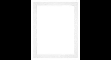 Passe-Partout 25x30 cm - Fotomaat 18x24 cm - Wit - Voor fotolijsten