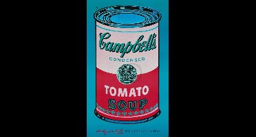 Kunstdruk Andy Warhol - Campbell's Soup | 60x100cm