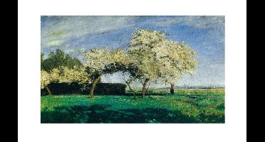 Kunstdruk Hans Am Ende - Frühlingstag um 1897/89 80x50cm