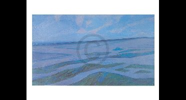 Kunstdruk Piet Mondrian - Duinlandschap 80x60cm