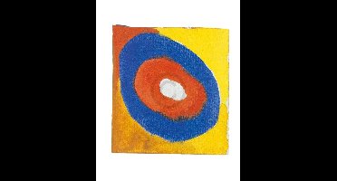 Kunstdruk Wassily Kandinsky - Colour studies with technical - 40x50cm
