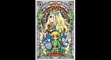 Poster The Legend of Zelda - Stained Glass 61x91,5cm