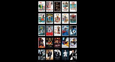 Poster James Bond - 25 Films 61x91,5cm