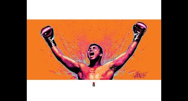 Kunstdruk Muhammad Ali - Loud 80x60cm