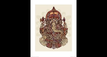 Kunstdruk Valentina Ramos - Ganesha 40x50cm