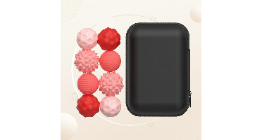 CalmSphere– Zacht&Focused– Magnetisch Stressspeelgoed Roze / M (Ø 2.85cm) / 8 | Educatief Speelgoed