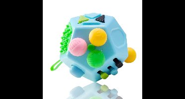 12-Sided Decompression Toy™ - Verlicht de stress - Sensorische Speelkubus | Educatief Speelgoed