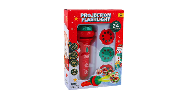 Xmas Projector Light™ - Lichtjespret - Kerst Projectie Zaklamp Rood | Educatief Speelgoed