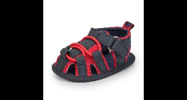Mini Fashion™ - Licht&Comfortabel - Peuter Sandalen Rood / 1 (0-6 maanden) | Educatief Speelgoed