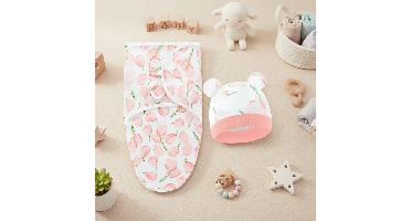 SnuggleBear– Zachte&Warme– Baby Wikkel Deken Tulp | Educatief Speelgoed
