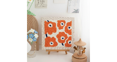 BloomCraft – Creatief & Handgemaakt – Borduur Startkit 25x25cm B | Educatief Speelgoed