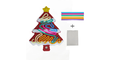 Xmas Tree Fidget Toy™ - Compact, Kerstig&Leuk - Siliconen Fidget Kerstboom Bruin met sneeuw | Educatief Speelgoed